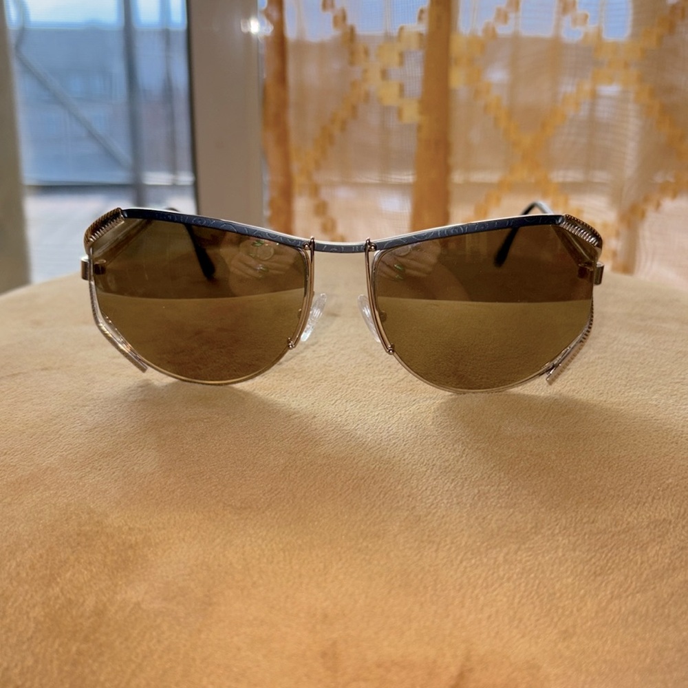 Vintage Christian Dior gold sunglasses